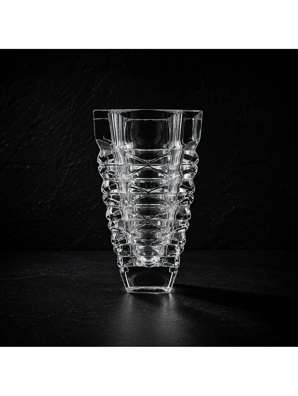 Vintage Mikasa Arctic Ice Crystal Vase 10